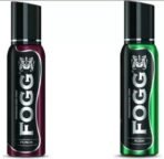 FOGG Deo Combo Pack (PUNCH + RUSH 300ml) Body Spray - For Men (300 ml, Pack of 2) - Fast UK Delivery - Image 2