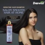 Deewal Keratin Shampoo - Infused Reparative Formula for Strong & Healthy Hair | Professional Hair Care Solution | Smoothes, Strengthens & Adds Shine | 200ml - Fast UK Delivery - Image 6