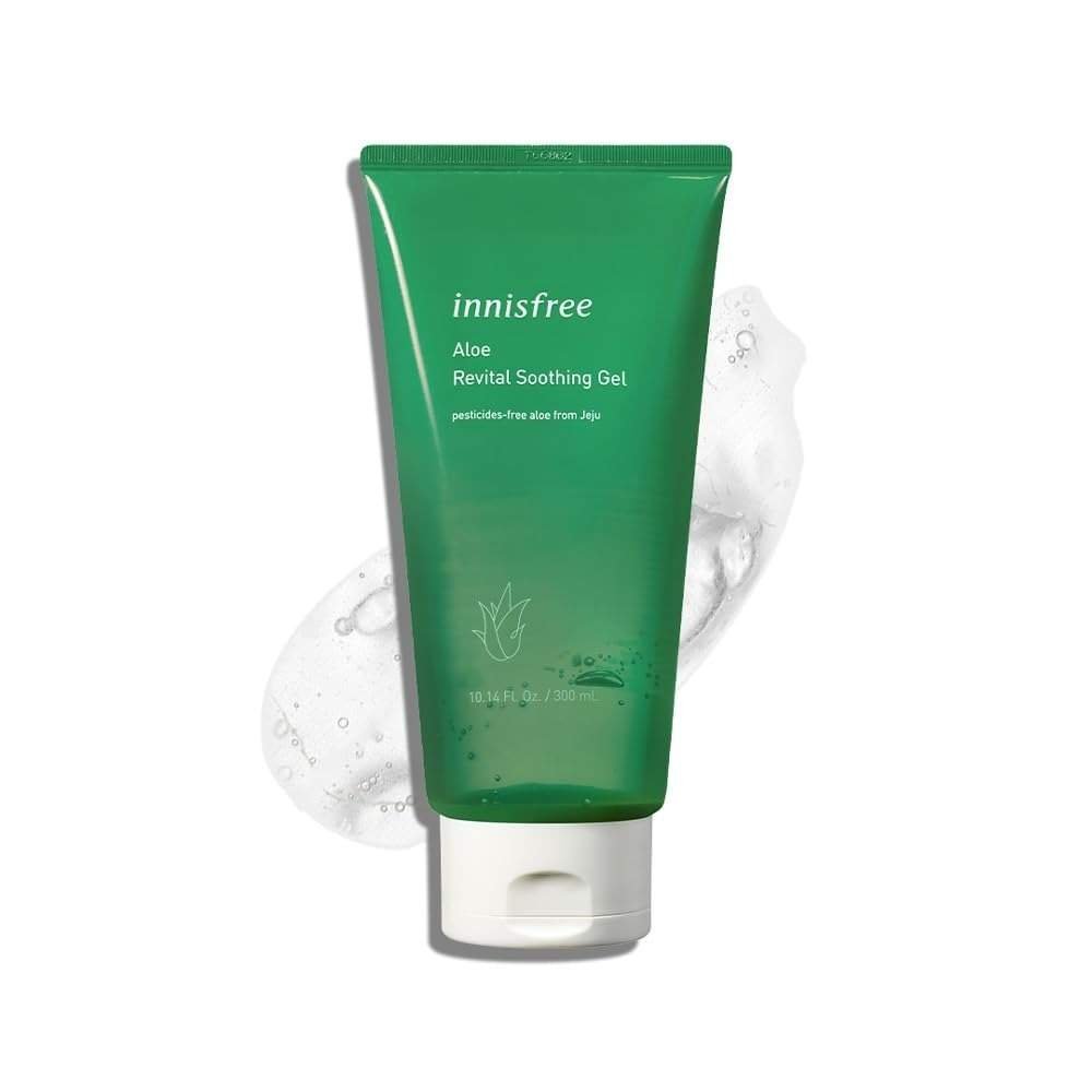 uk41uBSq-gmEL-1.jpg Innisfree Aloe Vera Revital Soothing Gel 300ml, with Jeju Aloe Vera extarct for all skin types - Fast UK Delivery - Image 1