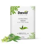 Deewal Premium Neem Clay Face Mask | 100% Vegan & Natural | Purifies & Nourishes | Antibacterial & Anti-Acne Face Mask | Hydrating & Detoxifying Clay Pack | Deep Cleansing for Clear & Glowing Skin | For All Skin Types - Fast UK Delivery - Image 2
