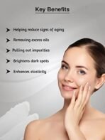 Gemblue Biocare Face Pack Mask | Radiant Glowing Skin | Oil Control Acne Pimples | Anti Blemish Pigmentation Tanning | Fresh Brightening Skin (Gemblue Biocare Charcoal Mask, 385ml 12.92 fl oz.) - Fast UK Delivery - Image 4