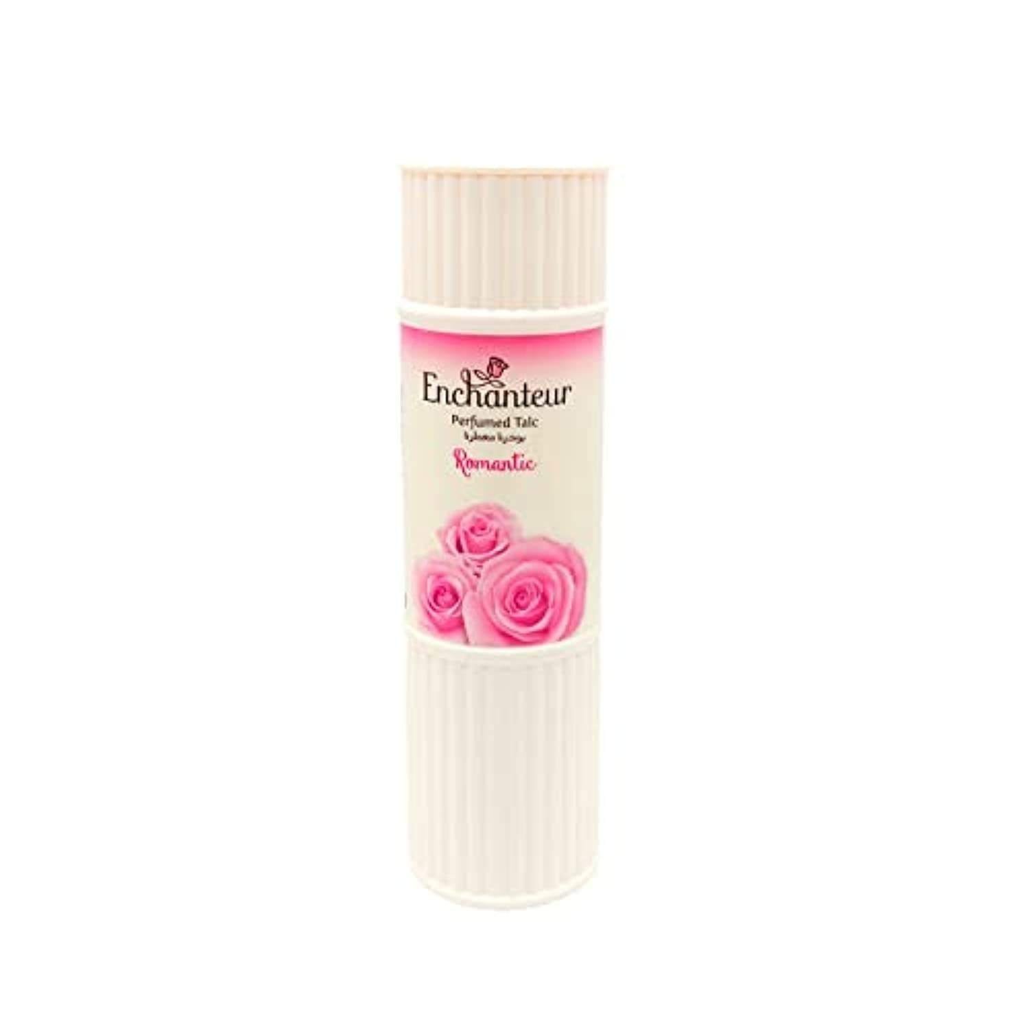 uk41uCOxeZySL-1-1.jpg Enchanteur Perfumed Talc Romantic, 125g - Fast UK Delivery - Image 1