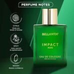 Bella Vita Luxury IMPACT MAN Eau De Cologne Perfume with Mandarin Orange, Patchouli, Cedar | Woody, Citrusy Long Lasting EDC Fragrance Scent for Men 100Ml - Fast UK Delivery - Image 4