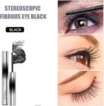 ZEYFLEEB Mascara - Natural 3D Curling Eyelash Iron Mascara, Lengthening And Curling Iron Strong Mascara, Plumps Lashes, No Clumps, Waterproof and Smudge-Proof, Long-Lasting Eye Makeup (Black) - Fast UK Delivery - Image 5