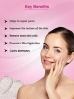 Gemblue Biocare Face and Body Scrub | Natural Deep Exfoliation | De-Tan Oil and Dullness Removal (Gemblue Biocare Goat Milk Scrub, 385ml 12.92 fl oz.) - Fast UK Delivery - Image 4