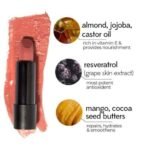 Ruby's Organics Semi-Matte Lipstick for Women All Indian Tones- Highly Pigmented, Moisturizing, Non Drying, Lightweight and Long Lasting- Lip Makeup, Synthetic Chemical Free- Pink Rhubarb, 3.7g - Fast UK Delivery - Image 5