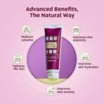 EQUALSTWO Body Firming Cream, Anti-Cellulite Cream for Skin Tightening & Elasticity, Enriched with Vitamin C, Shea Butter, Logan Fruit, & Lotus Flower Extract, PH 5.5, Dermatologically Tested, 100ml (Pack 2) - Fast UK Delivery - Image 6