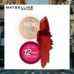 Maybelline New York Full Coverage Matte Lipstick,Intense Colour,677 Noho Amber,3.9Gm&Oli Control Powder For All Skin Types,With Spf To Protect Skin From Sun,Absorbs Oil,128 Warm Nude,6G,Pack Of 1 - Fast UK Delivery - Image 5