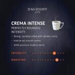Davidoff Crema Intense Instant Coffee - 9/12 Intensity - 100% Arabica - 90g, Powder, Glass Bottle - PACK OF 6 - Fast UK Delivery - Image 6