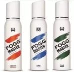 FOGG MASTER PINE+CEDAR+OAK 120ML EACH (PACK OF 3) 028 Deodorant Spray - For Men & Women (360 ml, Pack of 3) - Fast UK Delivery - Image 2