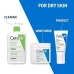CeraVe Hydrating Cleanser For Normal To Dry Skin (473ml) - Non-Foaming Face Wash with Hyaluronic Acid And Ceramides | Non-Comedogenic, Non-Irritating And Fragrance-Free Cleanser - Fast UK Delivery - Image 7