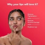 Bella Vita Organic NicoLips Lip Scrub Balm Brightening Dark Lips for Men and Women Dry Lips/Smoker/Chapped Lip & Lipstick Stains Removal Lipcare, 20 g - Fast UK Delivery - Image 5