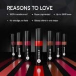 SUGAR Cosmetics Partner In Shine Transferproof Glossy Lipstick | Lasts upto 24hrs | Transferproof & Smudgeproof - 3ml - 01 Cinnamon Champagne - Fast UK Delivery - Image 3