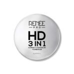 RENEE PRO HD 3 In 1 Compact - Sable 9 Gm, Works As Concealer, Foundation & Powder, SPF 20, Matte Finish, High Coverage, Ultralight & Silky Smooth Finish, Enriched With Vitamin E, C & Aloe Vera - Fast UK Delivery