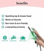Born Good Eco-Friendly Plant Based Tap And shower Cleaner, Removes Hard-Water Stain And Dissolves Limescale - 500 ml (Pack of 1) Spray Bottle - Fast UK Delivery - Image 3