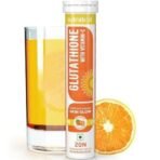 Nutrabud Glutathione Tablets 500mg with Vitamin-C - 20 Effervescent Tablets - Supports Radiant Skin Glow for Women, Men (Orange, 20 Count (Pack of 1)) - Fast UK Delivery - Image 2