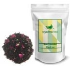 Siyacha Tea Rose Lavender Black Tea|250 Grams |Pure Rose Petals and Lavender Flower Buds|Wellness Range Beverage Makes 125 Cups (approx) - Fast UK Delivery - Image 2