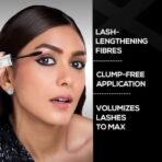 RENEE Volumax Mascara Black 10ml | Quick Dry, Waterproof, Long Lasting Weightless Formula | Volumizes, Lengthens & Conditions the Lashes With Intense Color | 360 - Degree Wand for Clump Free Application - Fast UK Delivery - Image 3