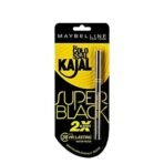 Maybelline New York Colossal Kajal, Super Black, 0.35g And Maybelline New York Hypercurl Mascara Waterproof, Black, 9.2ml - Fast UK Delivery - Image 3