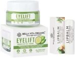 Bella Vita Organic EyeLift Hydrating Natural Under Eye Cream Gel for Dark Circles, 20 gm & Organic Lip Balm for Dry, Damaged and Chapped Lips 5 gm - Fast UK Delivery - Image 2