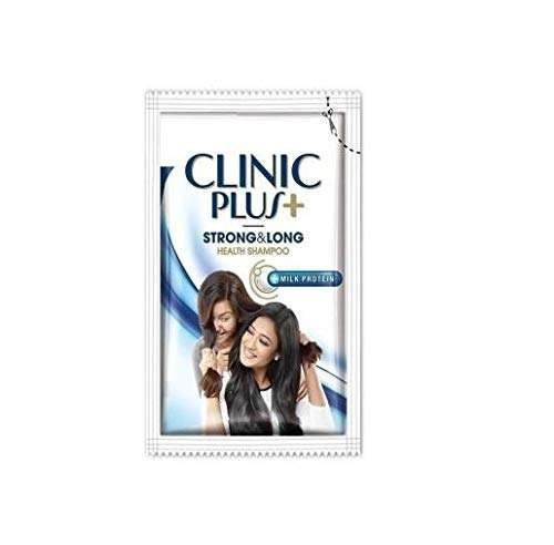 uk41wES5GCjL-1.jpg Clinic Plus Strong & Long Shampoo, 3ml Sachet - Pack of 128 - Fast UK Delivery - Image 1