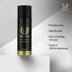DENVER Caliber Deodorant - 165ML | Long Lasting Body Deo Spray for Men - Fast UK Delivery - Image 6