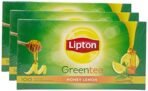 Lipton Honey Lemon Green Tea Bags, 160 gm (3 pack) - Fast UK Delivery - Image 2