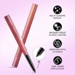 RENEE Holographic Crayon Eyeliner, Smudge-Proof,Shimmery Finish & Long-Lasting, Easy Glide & Quick-Drying Formula With Monochrome Effect, Intense Color Pay-Off, Infused With Vitamin E, 05 Mars, Pink - Fast UK Delivery - Image 4