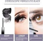 ZEYFLEEB Mascara - Natural 3D Curling Eyelash Iron Mascara, Lengthening And Curling Iron Strong Mascara, Plumps Lashes, No Clumps, Waterproof and Smudge-Proof, Long-Lasting Eye Makeup (Black) - Fast UK Delivery - Image 6