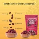 Farmley Dried Cranberry I 200 Gram, Pack Of 1 I Dried Fruit, Berries, High Nutrient And Antioxidant No Added Preservatives - Fast UK Delivery - Image 5