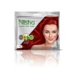 Nisha Flame Red Permanent Cream Hair Color 20gm Colourant + 30ml Developer (Pack of 2) - Fast UK Delivery - Image 2