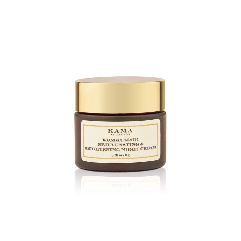 uk41wvu8wzy3L-1-1.jpg KAMA AYURVEDA KUMKUMADI REJUVENATING & BRIGHTENING NIGHTCREAM 8GM - Fast UK Delivery - Image 1