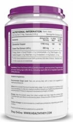 HealthyHey Nutrition Chelated Copper Gluconate - Highly Bioavailable Form - Non-GMO, Gluten Free -120 Veg. Capsules - Fast UK Delivery - Image 3