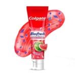 Colgate MaxFresh Watermelon Blast Gel Toothpaste, with Cooling Crystals, Watermelon Flavour, and Ultrafreeze Technology for Intense Freshness, 100g - Fast UK Delivery - Image 2