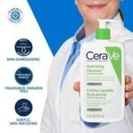 CeraVe Hydrating Cleanser For Normal To Dry Skin (236ml) - Non-Foaming Face Wash with Hyaluronic Acid And Ceramides | Non-Comedogenic, Non-Irritating And Fragrance-Free Cleanser - Fast UK Delivery - Image 5