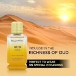Bella Vita Luxury Men Oud Gold Eau De Parfum Intense Liquid Perfume With Caramel, Orris, Rose, Jasmine |Woody Long Lasting Edp Fragrance Scent 100 Ml - Fast UK Delivery - Image 6