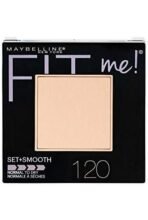 Maybelline New York Fit Me Natural Perssed Powder For Normal Skin, 120 Classic Ivory, 9G - Fast UK Delivery - Image 2