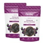 Farmley Premium California Pitted Dried Prunes 200 grams High in Vitamins and Fiber - Fast UK Delivery - Image 2