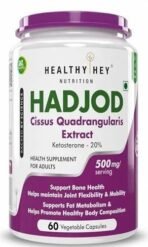 HealthyHey Nutrition HADJOD - Cissus Quadrangularis Extract - 60 Vegetable Capsules - Fast UK Delivery - Image 2