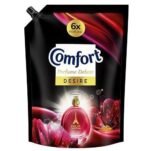 Comfort Perfume Deluxe,Desire,Fabric Liquid Conditioner Crafted With French Perfume Fragrances,2 Ltr Pouch,Floral,Orange - Fast UK Delivery - Image 2