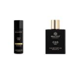 Bella Vita Luxury Ideal Man Combo for Him, Pack of 2 Premium Long Lasting Fragrance Scent - CEO Man EDP 100 Ml & CEO Man Body Parfum Deodorant 150 Ml - Fast UK Delivery