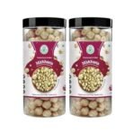 H&H HEALTH & HYGIENE Roasted Garlic And Onion Makhana Sourced Directly Healthy Snack Fox Nuts | Lotus Puffs | Rich in Calcium | Maintains Weight | Fit for Fasting(Makhana) (Pack Of 2) (100g, Garlic & Onion Pack Of 2) - Fast UK Delivery - Image 2