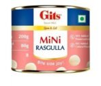 Gits MiNi Rasgulla 200 gms Open & Eat | Pack of 6 tins | 8 pieces in each tin | Party Pack | Quick Sweet Cravings - Fast UK Delivery - Image 3