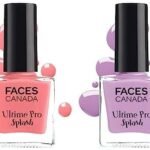 FACESCANADA Splash Glossy Finish Nail Enamel Set Of 2 - Viola & Ballerina (16Ml) - Fast UK Delivery