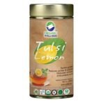 Organic Wellness Tulsi Lemon Tea 100 Gram Tin - Fast UK Delivery - Image 2