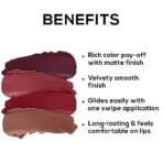 RENEE Very Matte - Pack of 4 Matte Lipsticks | Intense Color Pay Off, Full Coverage Long Lasting Weightless Velvety Formula - Fast UK Delivery - Image 3