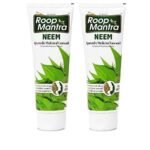 Roop Mantra Neem Face Wash 115ml, Pack of 2, Purifying Neem Facewash for Acne & Pimples, Anti Bacterial Face Wash - Fast UK Delivery