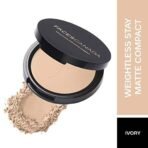FACESCANADA Weightless Light Coverage Matte Compact For All Skin Types pressed Spf 20 For Oily Skin, Ivory, 9G & Weightless Matte Compact For All Skin Types Spf 20, Beige, 9G (Natural), Pack Of 1 - Fast UK Delivery - Image 4