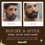 Deewal Beard Black Color | Quick 9-Minute Formula | Natural Black Beard Color for Men | No Ammonia | Long-Lasting & Skin-Friendly Hair Dye | Easy Application & Non-Drip Formula - Fast UK Delivery - Image 6
