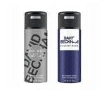 David Beckham David Beckham Classicblue + Homme Deo Combo Set - Pack Of 2, 300 ml (Pack of 2) - Fast UK Delivery - Image 2